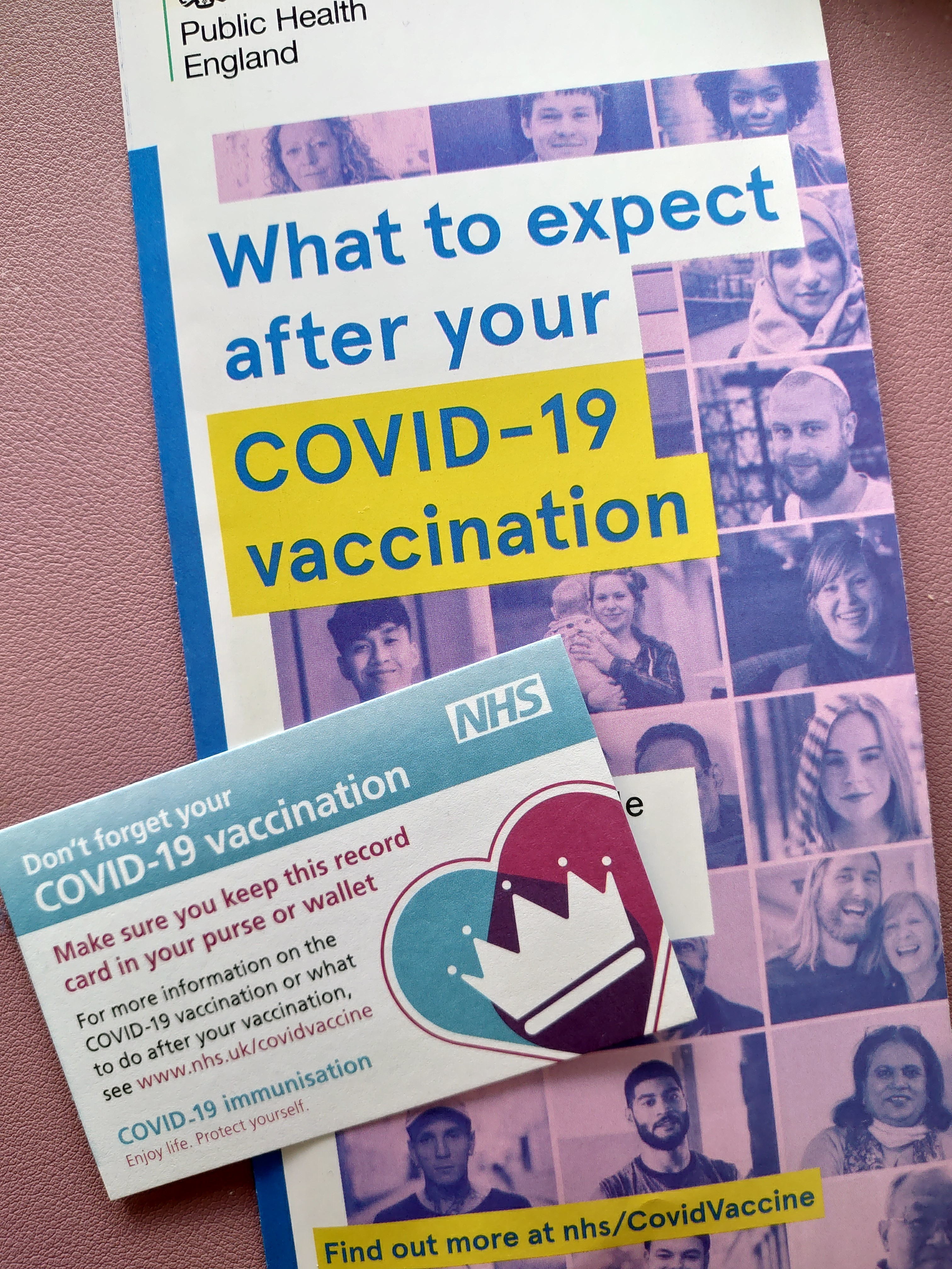 Convid-19ワクチン（1回目）接種の感想