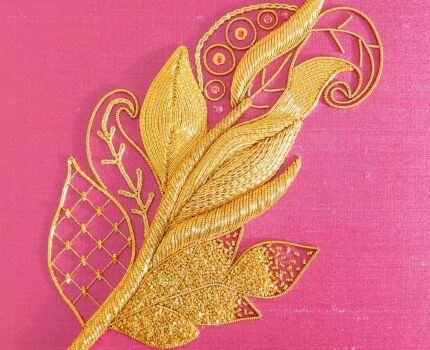 ゴールドワーク完成