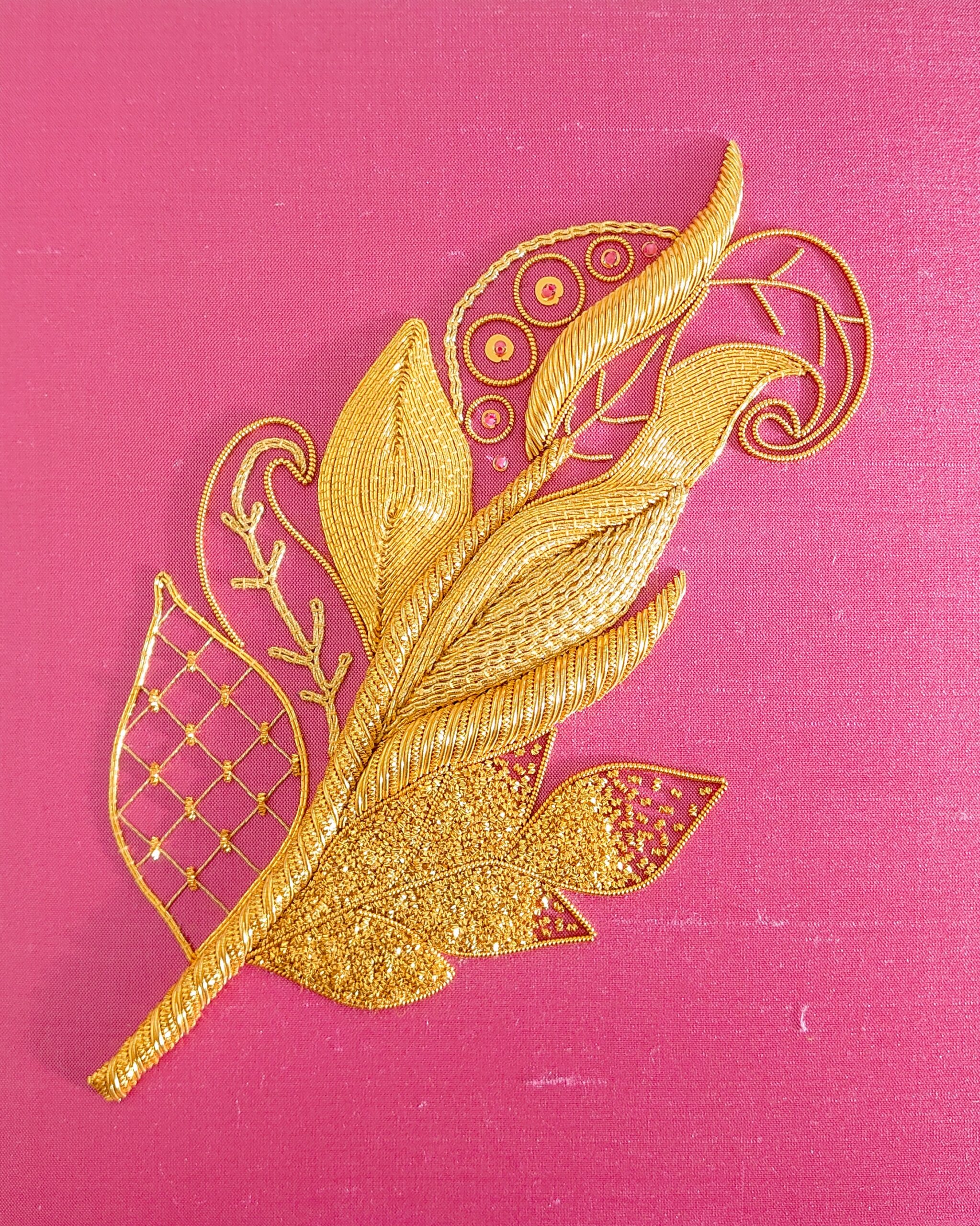 ゴールドワーク完成